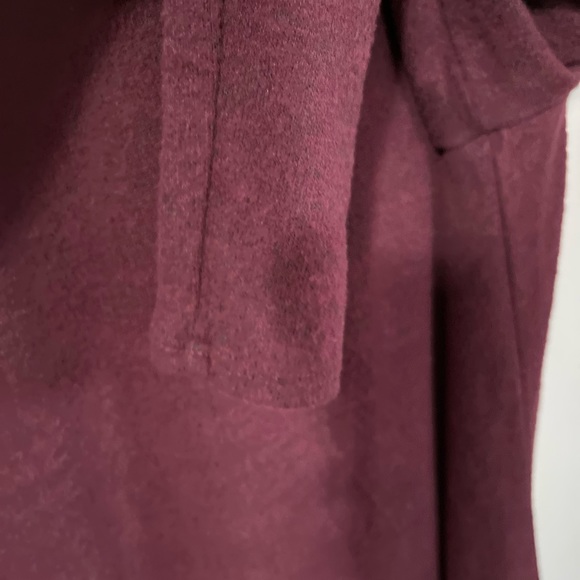 NWT Cozy Burgundy Sweater -Medium - Picture 4 of 5